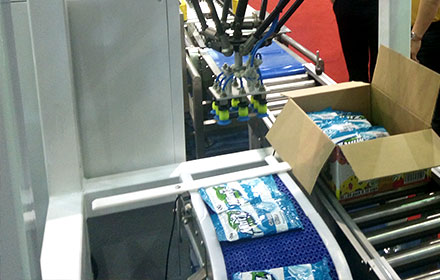 Automatic packing module
